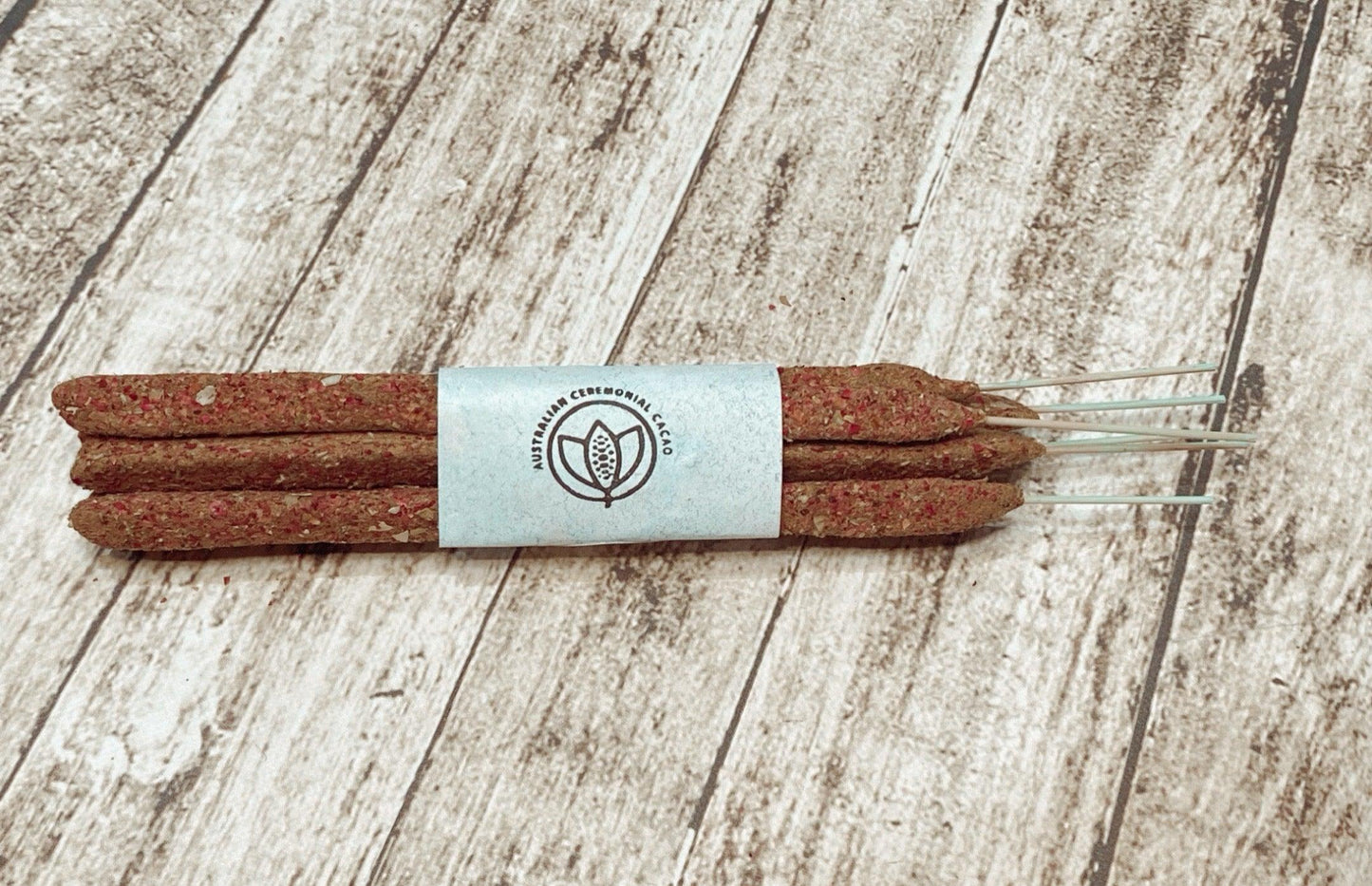 3 x Kaffir lime leaf + sacred herbs handmade artisanal incense sticks image 1