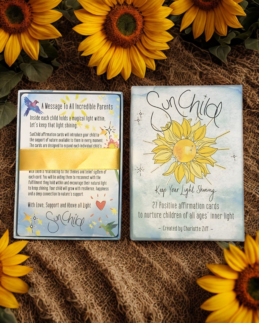 Sun Child Affirmation Cards