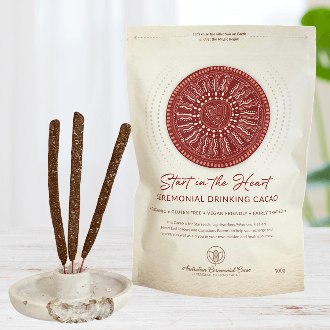 Cacao & smudge sticks bundle image 0