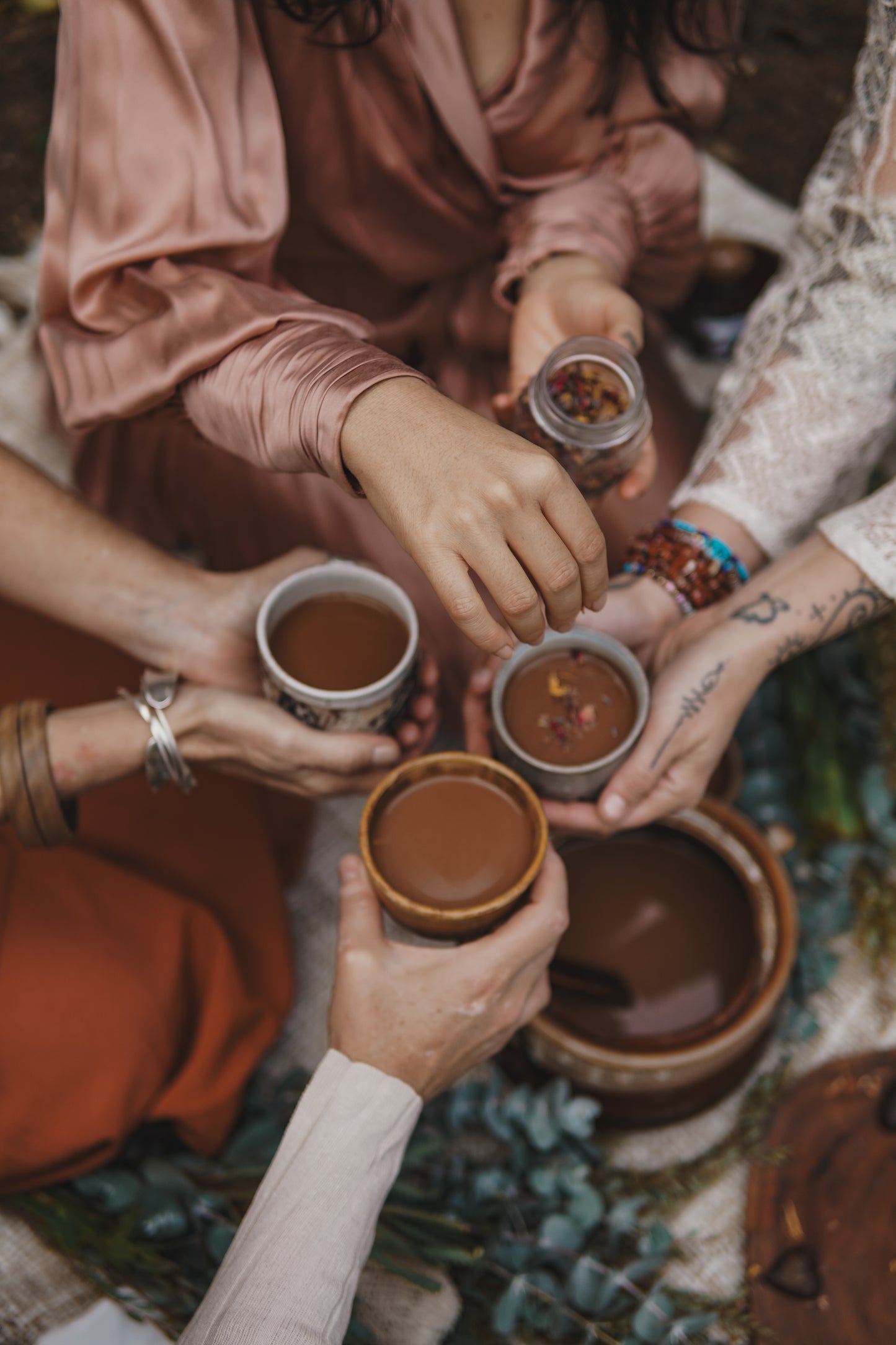 Ceremonial Cacao & Sacred Flower Confetti Bundle